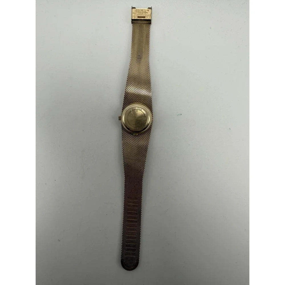 Bulova Accutron 10K Gold Filled New Battery N2 Vintage 1972 Watch 25MM‎ 7